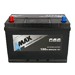 Акумулатор 4MAX 100Ah/800A L+ JIS