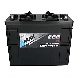 Акумулатор 4MAX HD 125Ah/750A R+