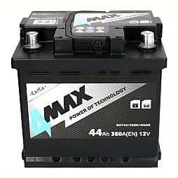 Акумулатор 4MAX 44Ah/360A R+