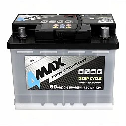 Акумулатор 4MAX DEEP-CYCLE 60Ah/420Wh R+