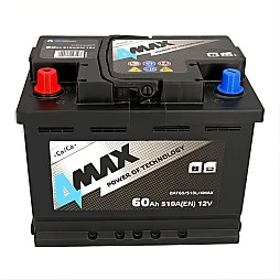 Акумулатор 4MAX 60Ah/510A L+