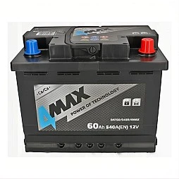 Акумулатор 4MAX ECOLINE 60Ah/540A R+