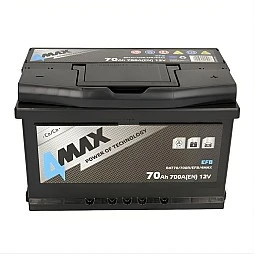 Акумулатор 4MAX START&STOP EFB 70Ah/700A R+