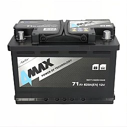 Акумулатор 4MAX ECOLINE 71Ah/620A R+
