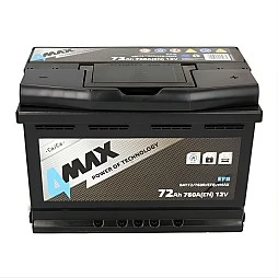 Акумулатор 4MAX START&STOP EFB 72Ah/760A R+