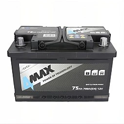 Акумулатор 4MAX ECOLINE 75Ah/700A R+