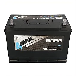 Акумулатор 4MAX START&STOP EFB 90Ah/850A R+ JIS