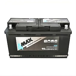 Акумулатор 4MAX START&STOP AGM 95Ah/850A R+