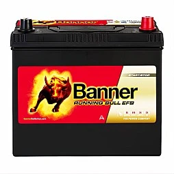 Акумулатор BANNER RUNNING BULL EFB 55Ah/460A R+ JIS