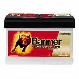 Акумулатор BANNER RUNNING BULL EFB PRO 75Ah/700A R+