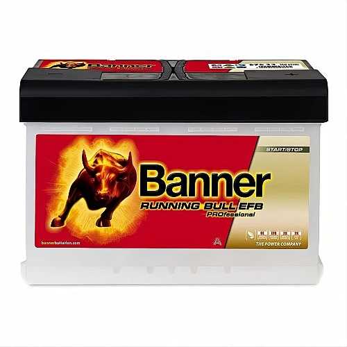 Акумулатор BANNER RUNNING BULL EFB PRO 75Ah/700A R+