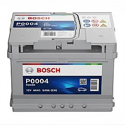 Акумулатор BOSCH POWER P0004 60Ah/540A R+