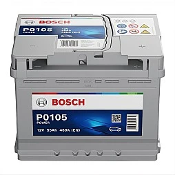 Акумулатор BOSCH POWER P0105 55Ah/460A R+