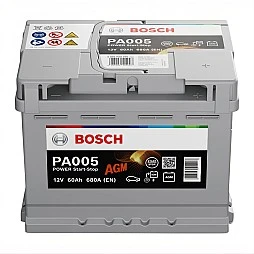 Акумулатор BOSCH POWER AGM PA005 60Ah/680A R+