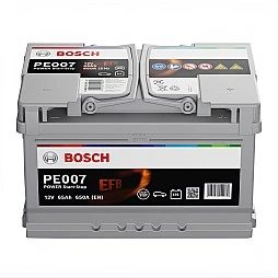Акумулатор BOSCH POWER EFB PE007 65Ah/650A R+
