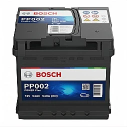 Акумулатор BOSCH POWER PLUS PP002 54Ah/540A R+