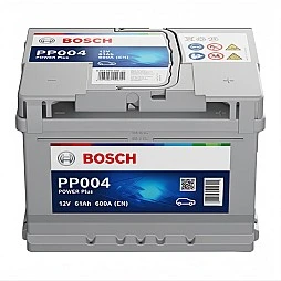 Акумулатор BOSCH POWER PP004 61Ah/600A R+
