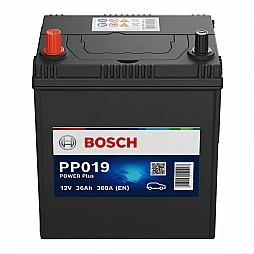 Акумулатор BOSCH POWER+ PP019 36AH 360A L+ JIS
