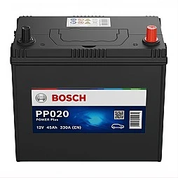Акумулатор BOSCH POWER PLUS PP020 45Ah/330A R+ JIS
