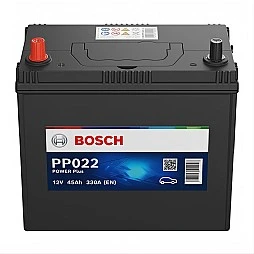 Акумулатор BOSCH POWER+ PP022 45Ah/330A L+ JIS