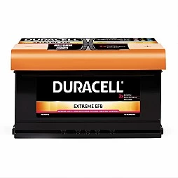 Акумулатор DURACELL EXTREME EFB DE75 75Ah/730A R+ 