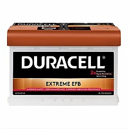Акумулатор DURACELL EXTREME EFB DE75H 75Ah/700A R+ 