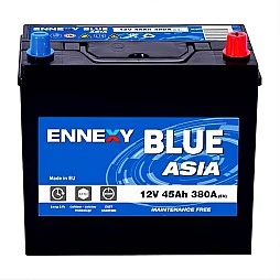 Акумулатор ENNEXY BLUE ASIA 45Ah/380A R+ JIS