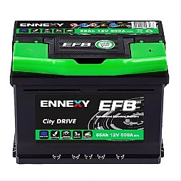 Акумулатор ENNEXY CITY DRIVE EFB 65Ah/600A R+