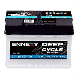 Акумулатор ENNEXY DEEP CYCLE 75Ah/60A R+