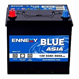 Акумулатор ENNEXY BLUE ASIA 60Ah/480A L+ JIS