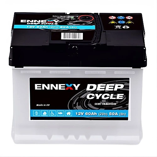 Акумулатор ENNEXY DEEP CYCLE 60Ah/50A R+