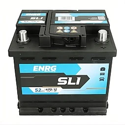 Акумулатор ENRG CLASSIC SLI 52Ah/470A R+