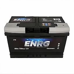 Акумулатор ENRG EFB 80Ah/730A R+