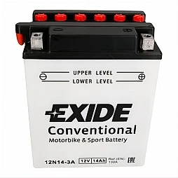 Акумулатор EXIDE CONVENTIONAL 14Ah/130A R+