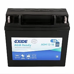 Акумулатор EXIDE AGM READY 18Ah/250A R+