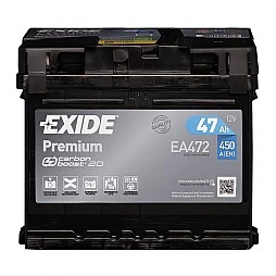 Акумулатор EXIDE PREMIUM 47Ah/450A R+
