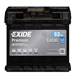 Акумулатор EXIDE PREMIUM 53Ah/540A R+