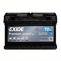 Акумулатор EXIDE PREMIUM 72Ah/720A R+