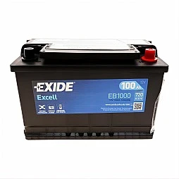 Акумулатор EXIDE EXCELL 100Ah/720A R+