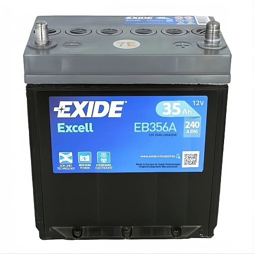 Акумулатор EXIDE EXCELL 35Ah/240A R+ JIS