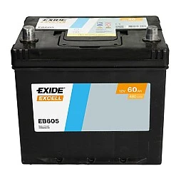 Акумулатор EXIDE EXCELL 60Ah/480A L+ (EB605) – ляв плюс