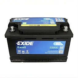 Акумулатор EXIDE EXCELL 80Ah/640A R+