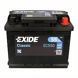 Акумулатор EXIDE CLASSIC 55Ah/460A R+
