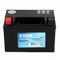 Акумулатор EXIDE AUXILIARY AGM 9Ah/120A L+