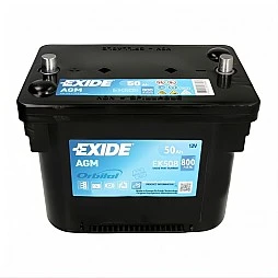 Акумулатор EXIDE AGM 50Ah/800A L+