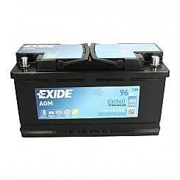 Акумулатор EXIDE AGM 96Ah/850A R+