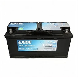 Акумулатор EXIDE EFB 105Ah/950A R+