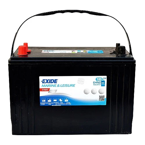 Акумулатор EXIDE MARINE AND LEISURE START AGM 100Ah/800A L+