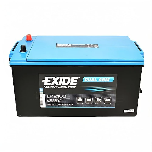 Акумулатор EXIDE DUAL AGM 240Ah/1200A L+