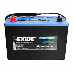 Акумулатор EXIDE DUAL AGM 100Ah/800A L+